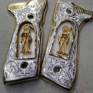 santa muerte pistol handle