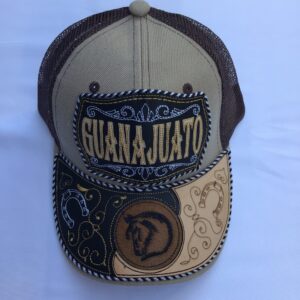 Gorra cafe claro Guanajuato