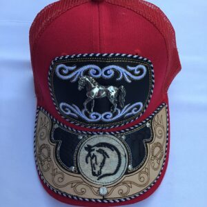 Gorras con estampados de caballos