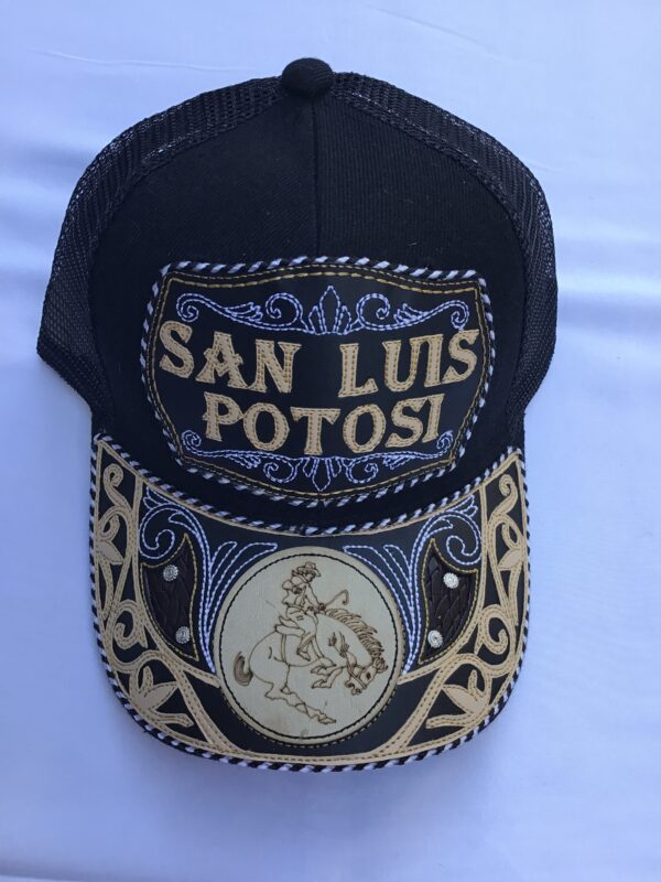 Gorra negra san luis potosí