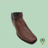 Brown Ostrich Boots - Last Dubai