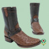 Botas Avestruz Cafe - Modelo Dylan