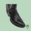 Botas Avestruz Negro - Horma Oval 3