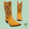 Butter Ostrich Boots - Last Chihuahua