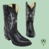 Botas Avestruz Negro - Horma Oval 3