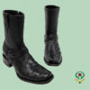 Botas Avestruz negro - Modelo Dylan