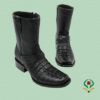 Botas Avestruz negro - Modelo Dylan 3