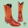 Botas Cocodrilo Coñac 2 - Horma Bulldog