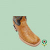 Botas Cocodrilo Paja - Horma Bulldog