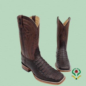 Botas Cocodrilo cafe 2 - Horma Bulldog