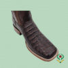 Botas Cocodrilo cafe - Horma bulldog 3