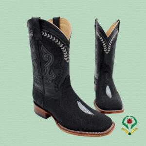 Botas Mantaraya Negro - Horma Bulldog