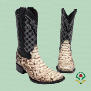 Natural Python Boots