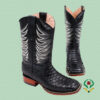 Botas Piton Negra - Horma Bulldog