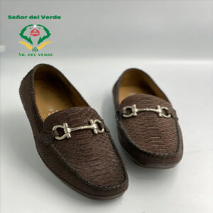 Dark brown loafers - Sr del Verde