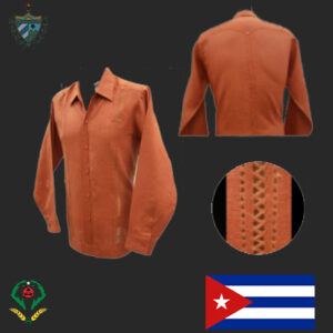 Guayabera Lino Italiano con Triple Desilado