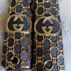 Cacha Gucci Dorado con Negro