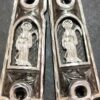 Silver plated gun grip - Colt - Santa Muerte