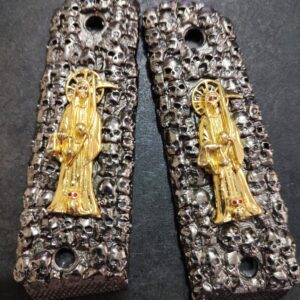 Hand Made Gun Grip - Colt - Piedras Santa Muerte