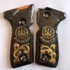 Hand made gun grip - Beretta 92 - Negro con dorado